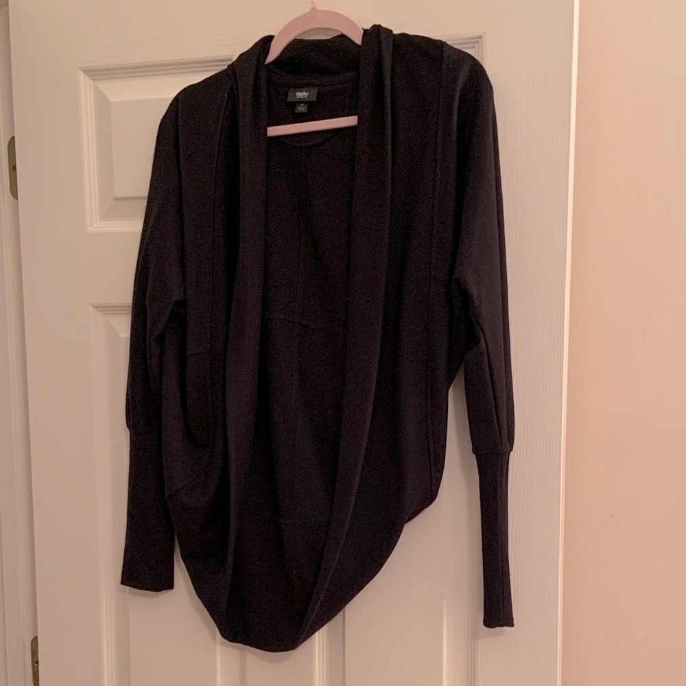 Massimo Black Cardigan cocoon Sweater